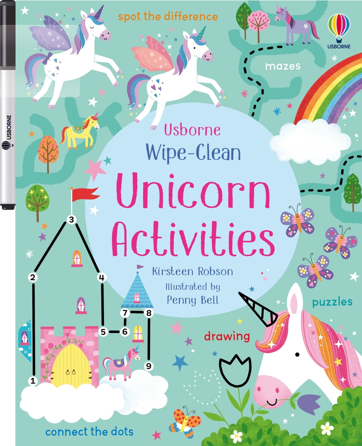 Wipe-Clean Unicorn Activities