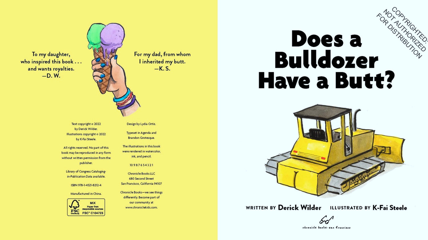 Does a Bulldozer Have a Butt?