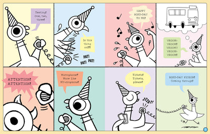 It's The Pigeon Party Book!