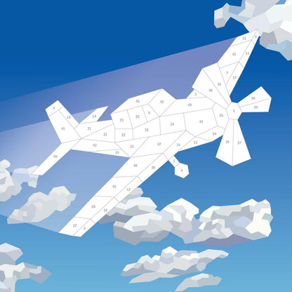 Paint by Sticker Kids: Trucks, Trains & More: Create 10 Pictures One Sticker at a Time!