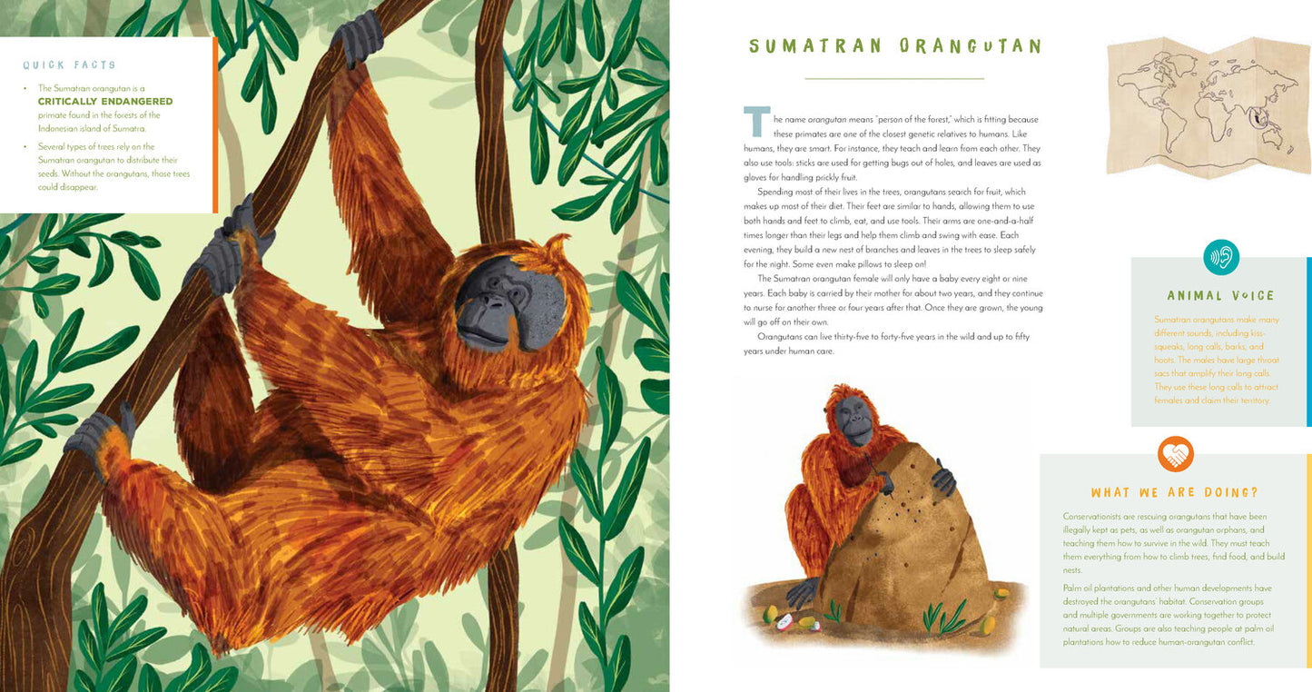 Hear Them Roar: 14 Endangered Animals from Around the World