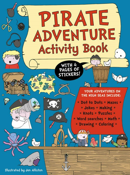 Pirate Adventure Activity Book