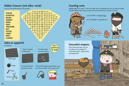 Pirate Adventure Activity Book