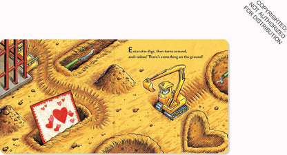 Construction Site You're Just Right: A Valentine Lift-the-Flap Book