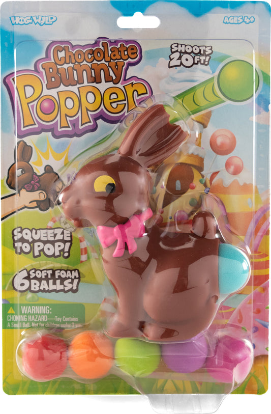 Holiday Popper: Chocolate Bunny Popper