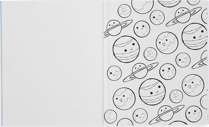 Color-in Book: Outerspace Explorers