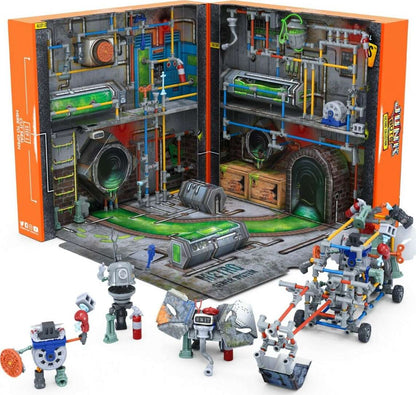 JUNKBOTS Large Factory Habitat- Metro Sewer System Age 5+