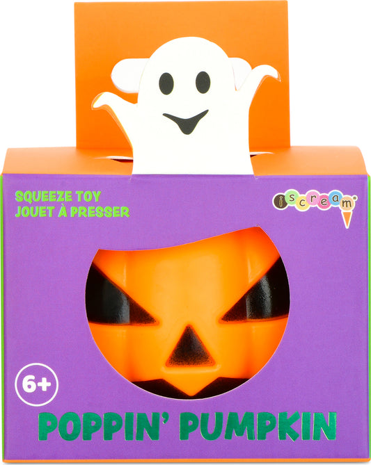 Poppin Pumpkin Squeeze Toy