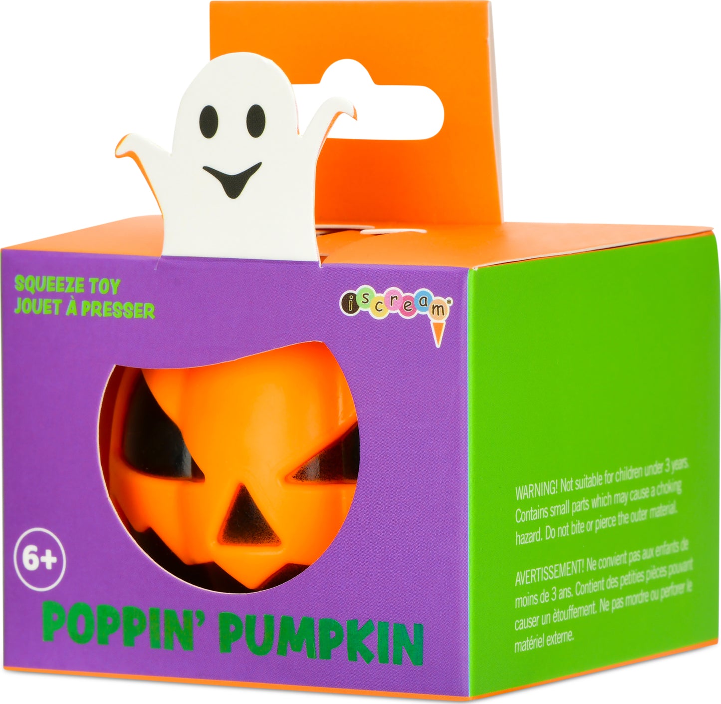 Poppin Pumpkin Squeeze Toy