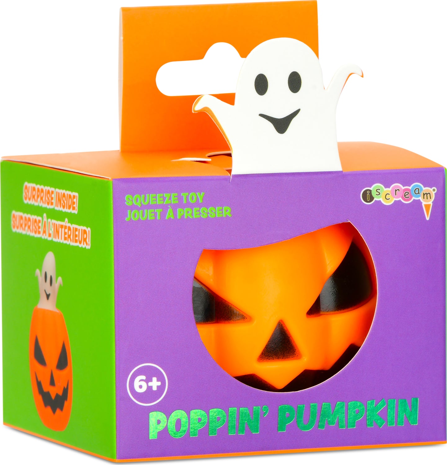 Poppin Pumpkin Squeeze Toy