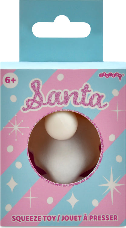 SANTA BUBBLE SQUEEZE TOY