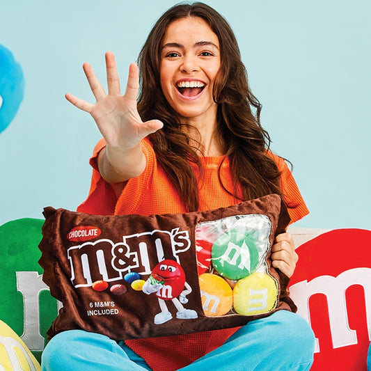 M&M Packaging Fleece Plush Bag
