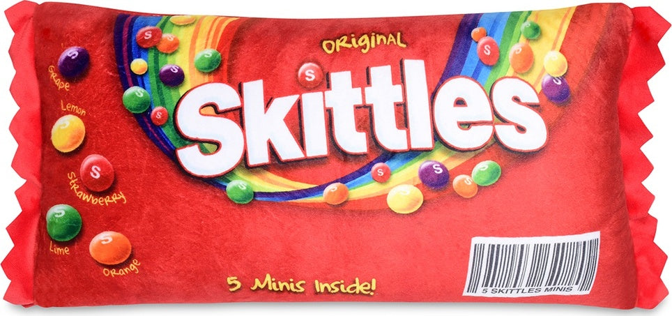 Skittles Packaging Fleece Plush Bag