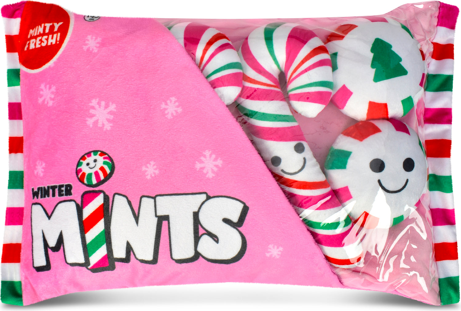 PRETTY PEPPERMINTS PACKAGING PLUSH
