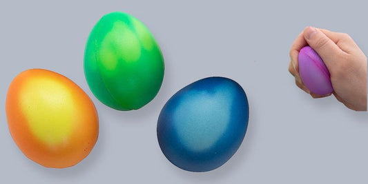 Squeeze Stress Mood Color Changing Eggs