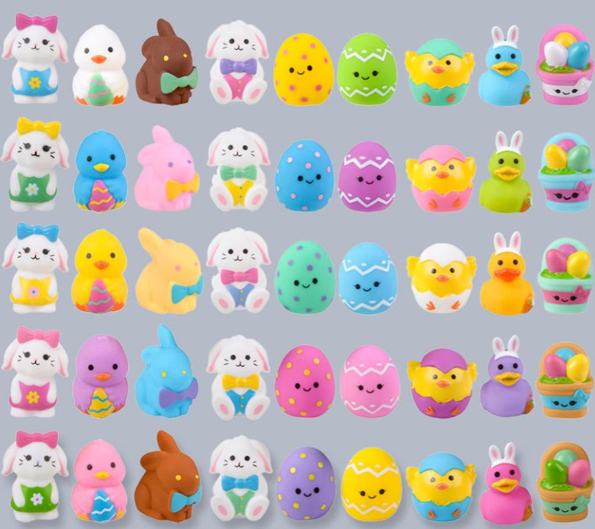 Easter Rubber Characters