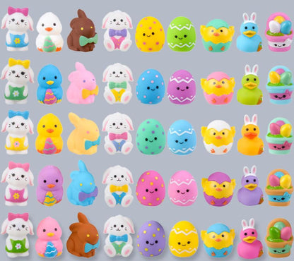 Easter Rubber Characters