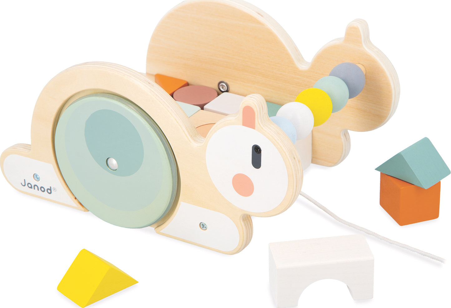 Sweet Cocoon Pull-Along Snail Trolley