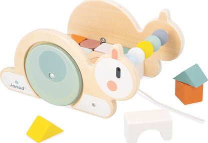 Sweet Cocoon Pull-Along Snail Trolley