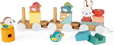 Pure Train Wooden Set