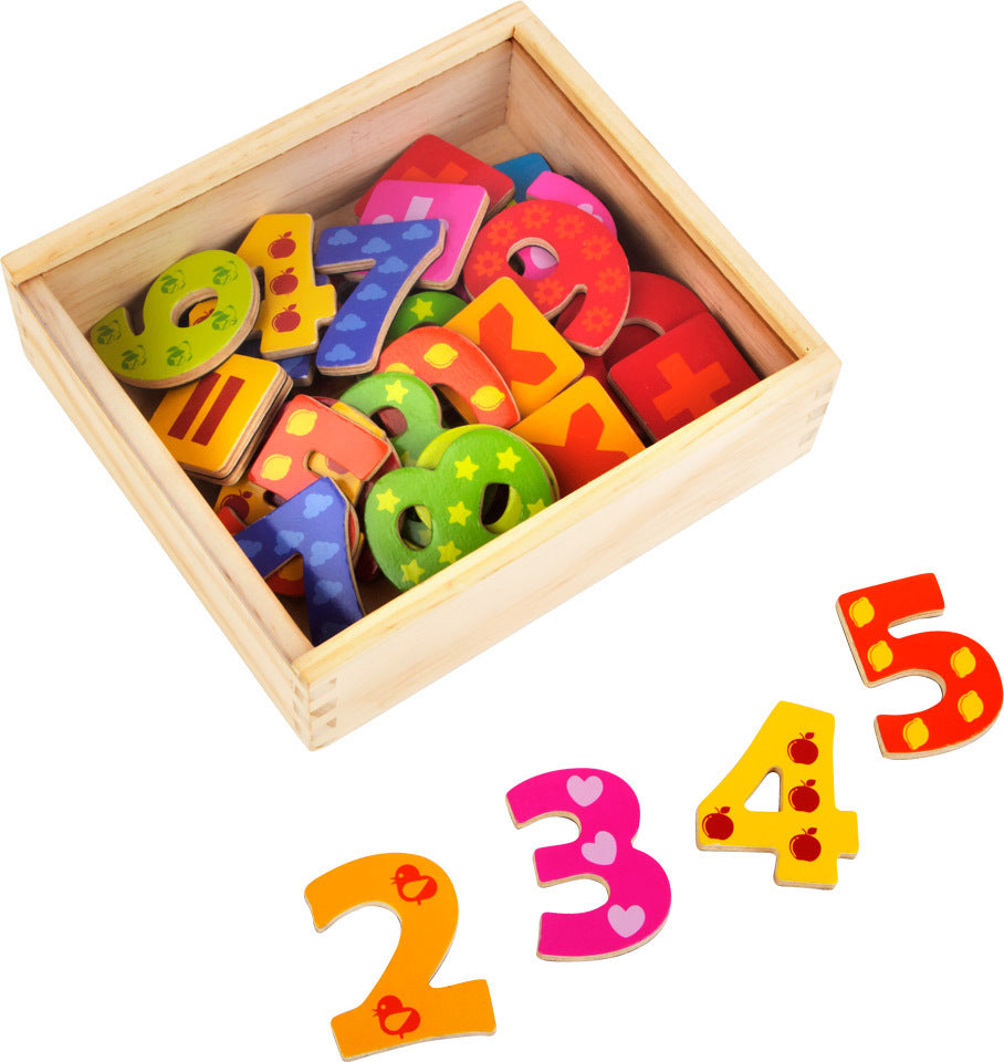 Colorful Magnetic Numbers