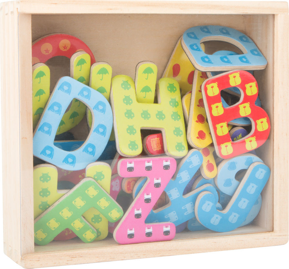 Colourful Magnetic Letters