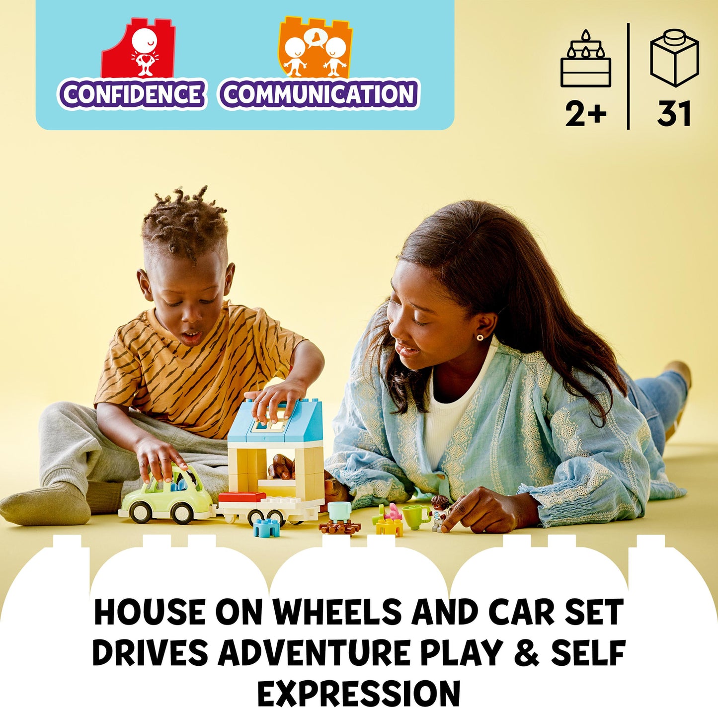 LEGO® DUPLO: Family House on Wheels