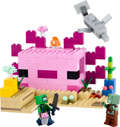 LEGO® Minecraft The Axolotl House Building Toy