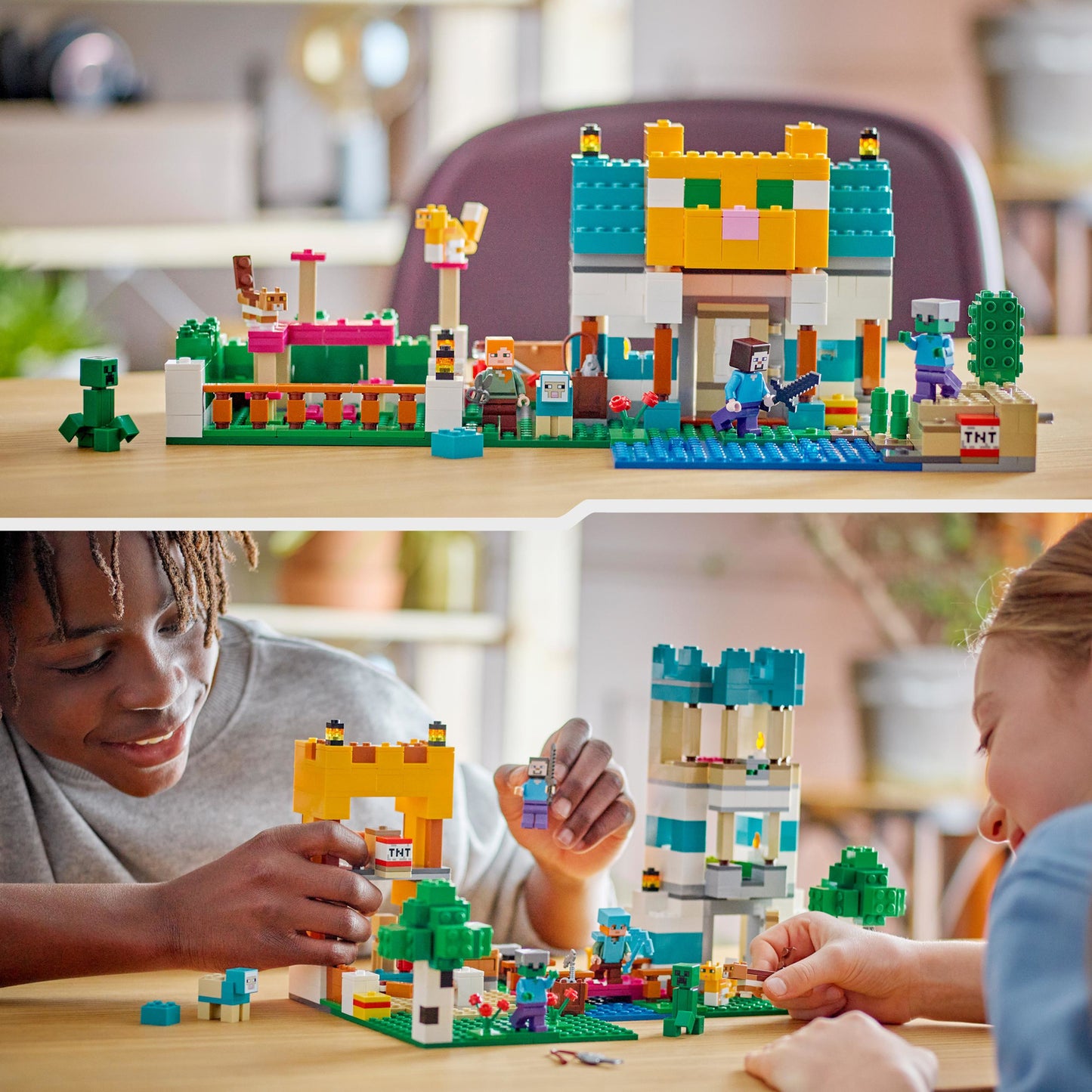 LEGO® Minecraft The Crafting Box 4.0 2 in 1 Set