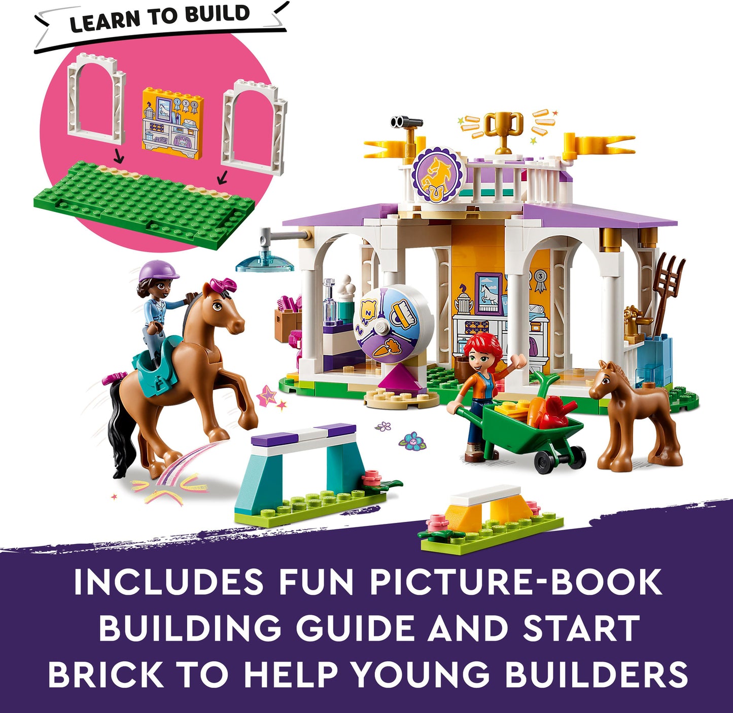 LEGO® Friends™ Horse Training Set with Toy Pony