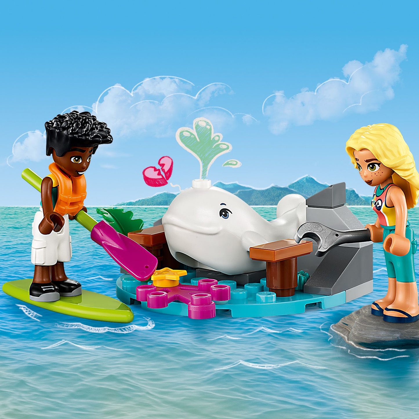 LEGO® Friends Sea Rescue Plane Toy Playset