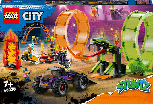 LEGO® City Stuntz Double Loop Stunt Arena Set