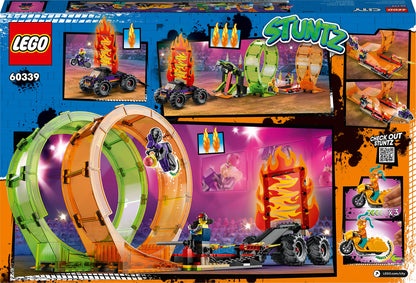 LEGO® City Stuntz Double Loop Stunt Arena Set