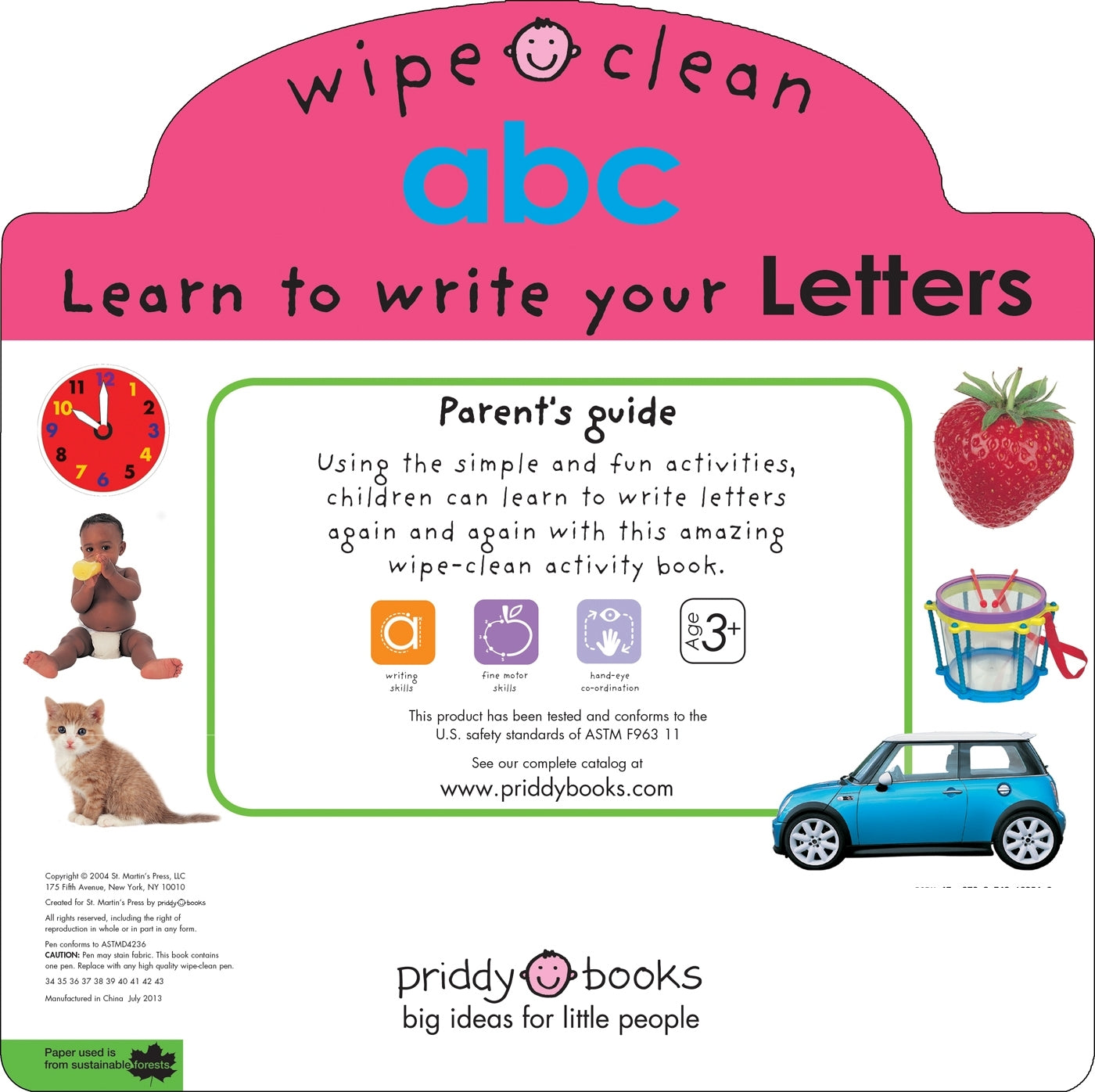 Wipe Clean: Letters