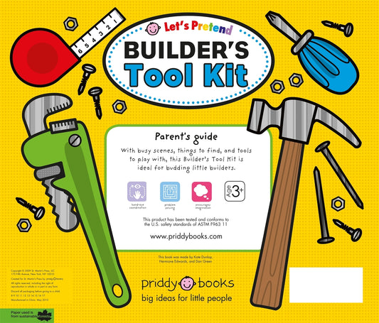 Let's Pretend Builders Tool Kit: With Book and Puzzle Pieces