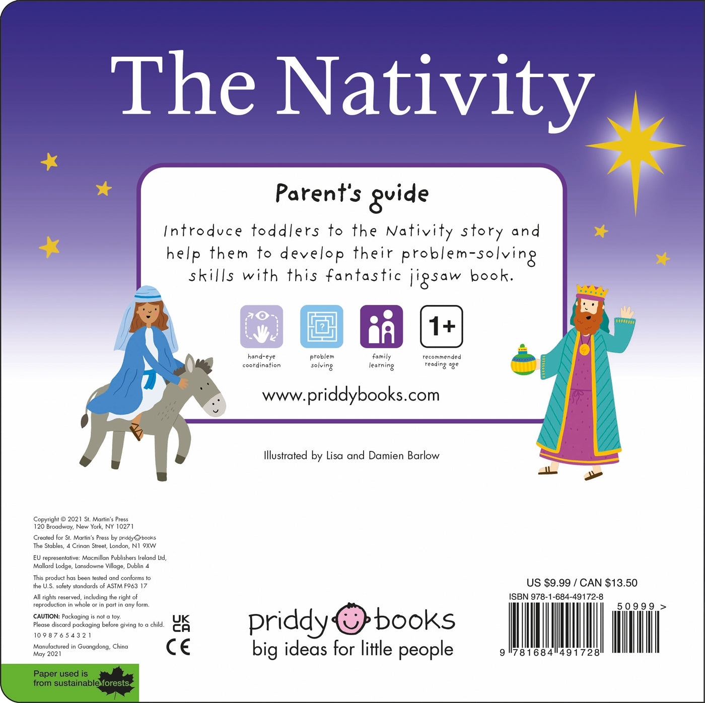 Puzzle & Play: The Nativity: With Chunky Puzzle Pieces