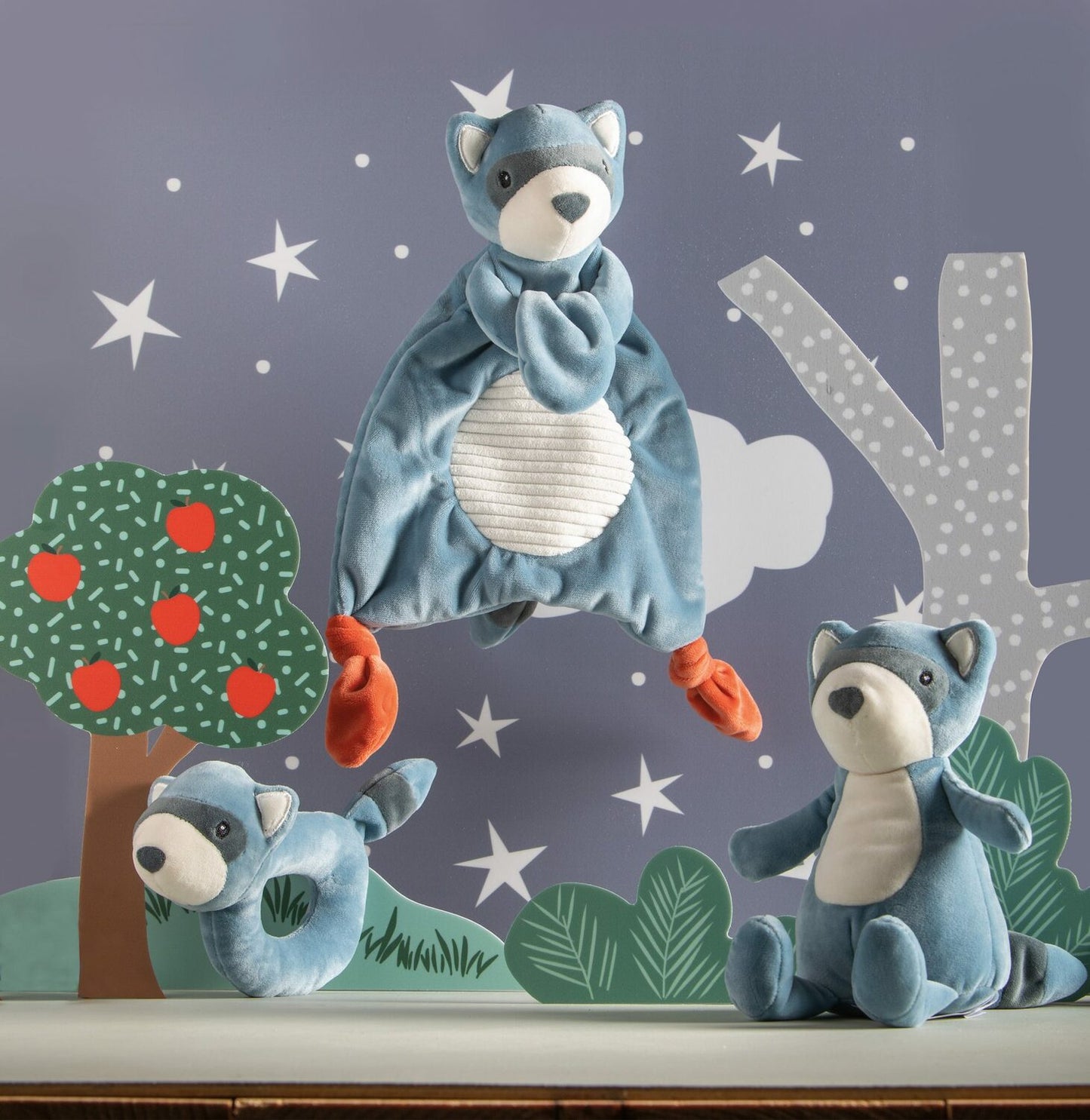 Leika Little Raccoon Soft Toy - 8"