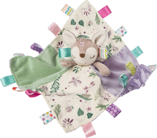 Taggies Flora Fawn Character Blanket - 13x13"