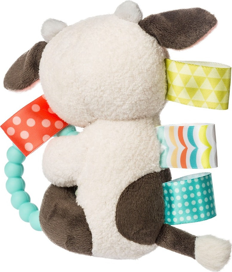 Taggies Buttercup Cow Teether Rattle - 6"