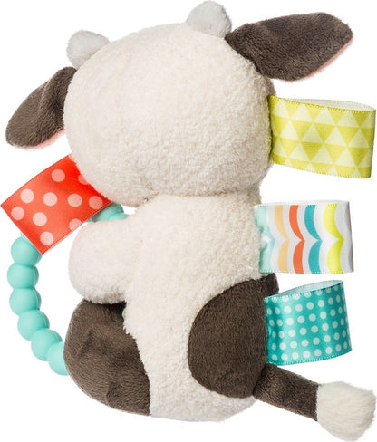 Taggies Buttercup Cow Teether Rattle - 6"