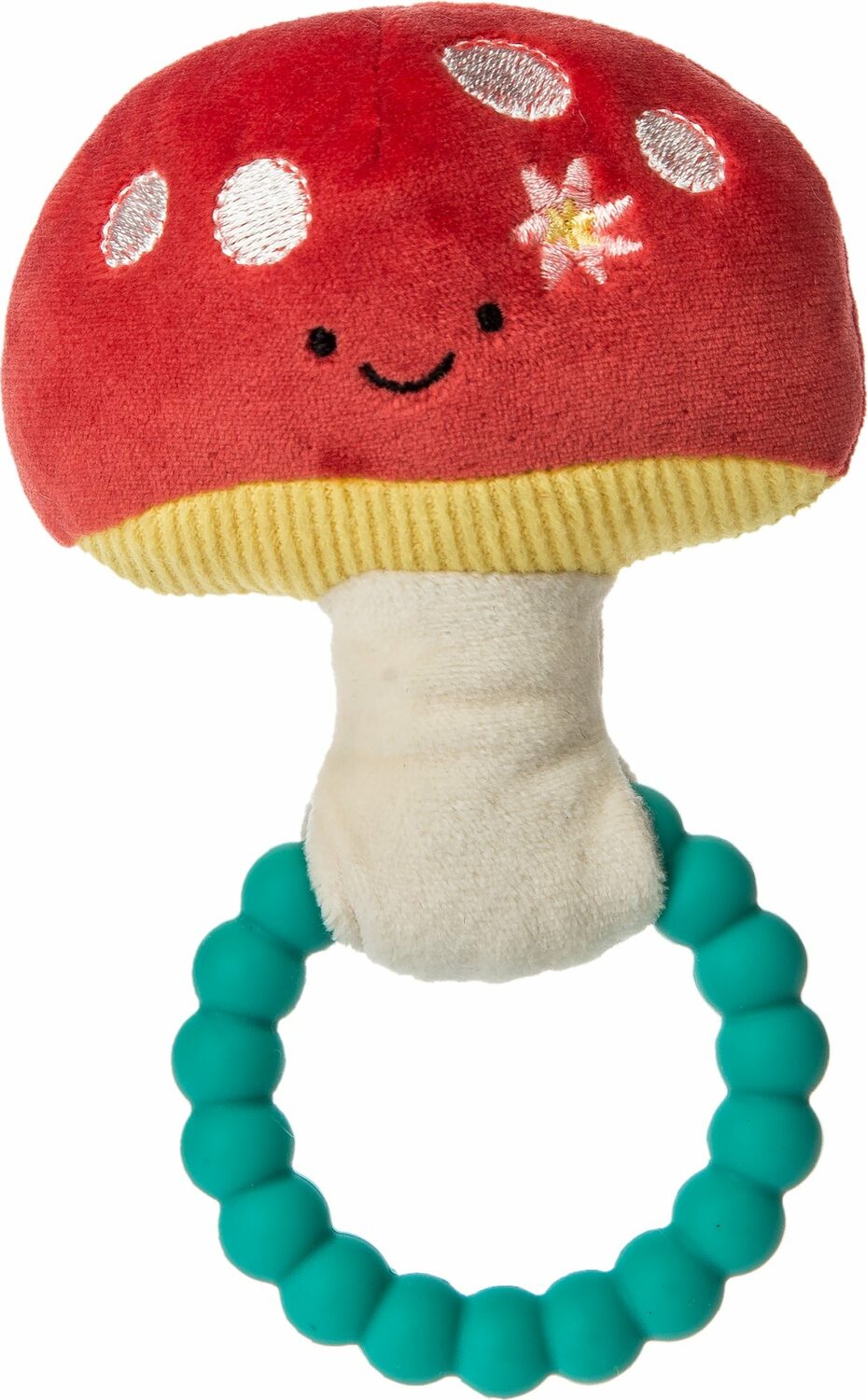 Fairyland Mushroom Teether Rattle - 6"