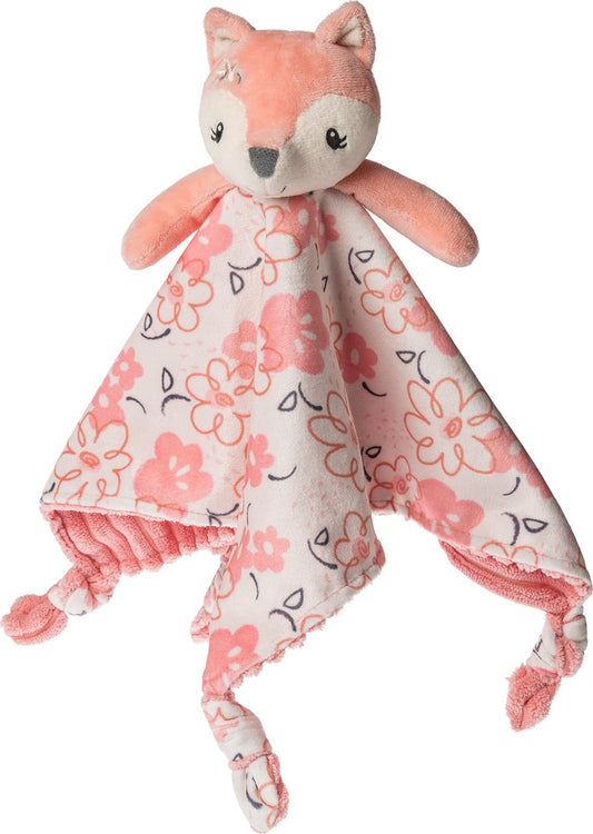 Sweet n Sassy Fox Character Blanket - 13x13"