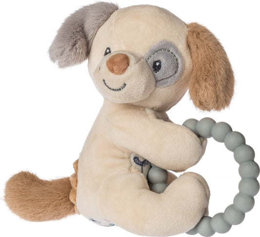 Sparky Puppy Teether Rattle - 6"