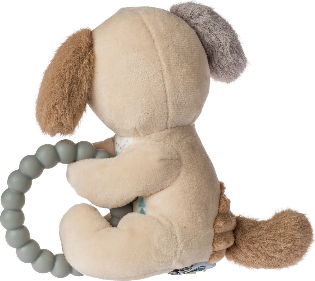 Sparky Puppy Teether Rattle - 6"