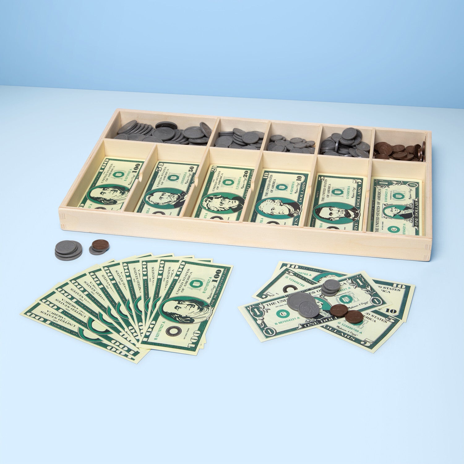 play money at dollar tree Classic Play Money Set – Franklin's Toys