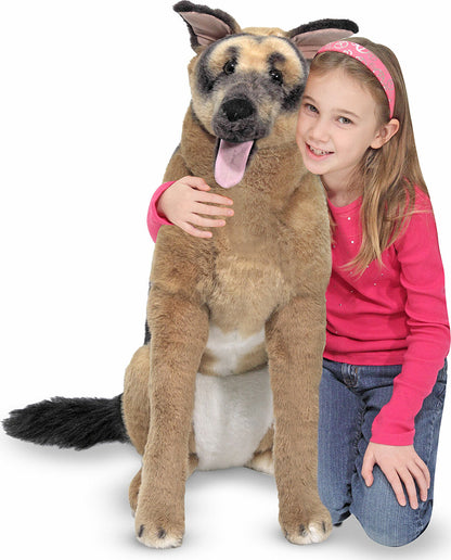 LOCAL PICK-UP ONLY - German Shepherd Giant Stuffed Animal