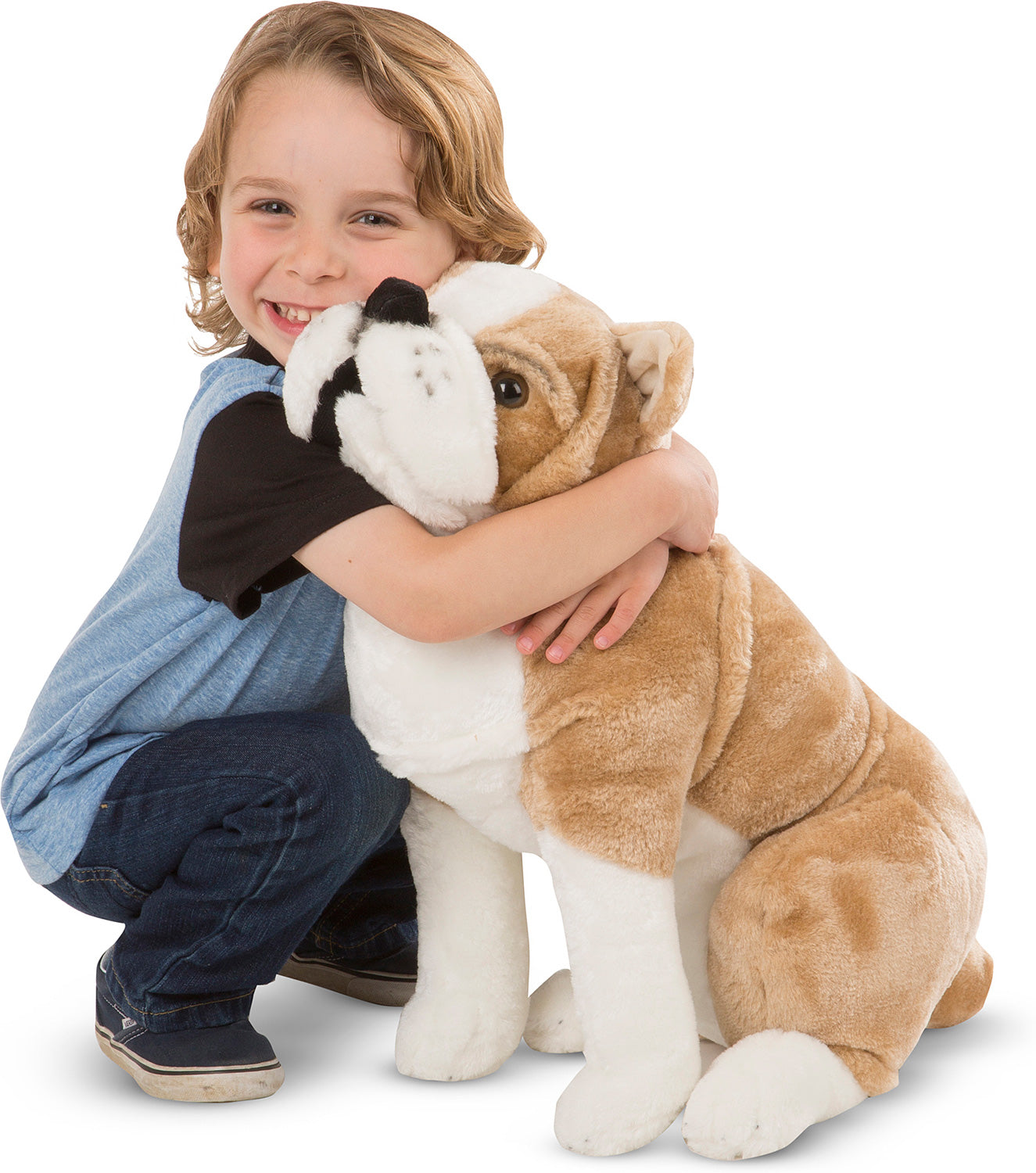 LOCAL PICK-UP ONLY - English Bulldog Dog Giant Stuffed Animal