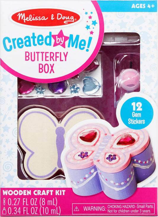 Created by Me! Butterfly Box Wooden Craft Kit