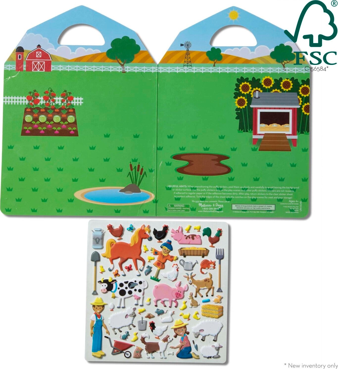 Puffy Sticker - Farm