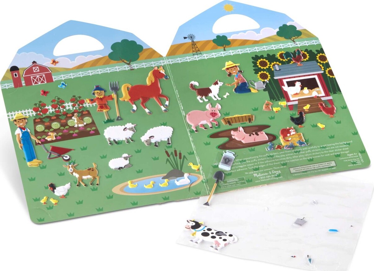 Puffy Sticker - Farm